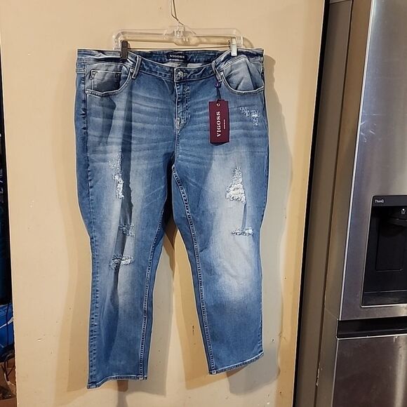 Vigoss jagger skinny jeans  size 24 NWT - Picture 1 of 6
